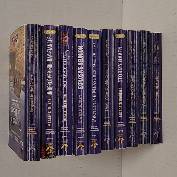 10 Large Print Love Inspired Suspense Inspirational Romance Paperback Books - Picture 12 of 16